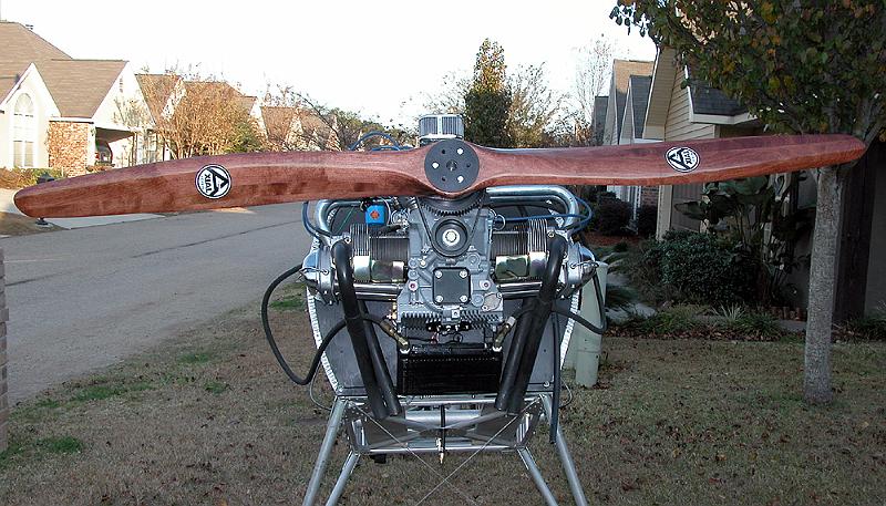 10aaaxial.jpg - The prop - test fit. Culver Prop - 80x64