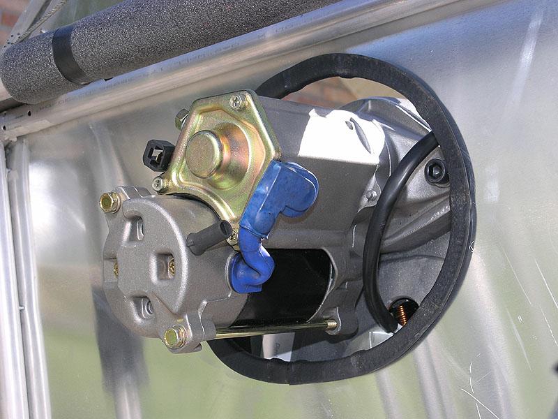 10cenginemounted.jpg - Starter behind the firewall.