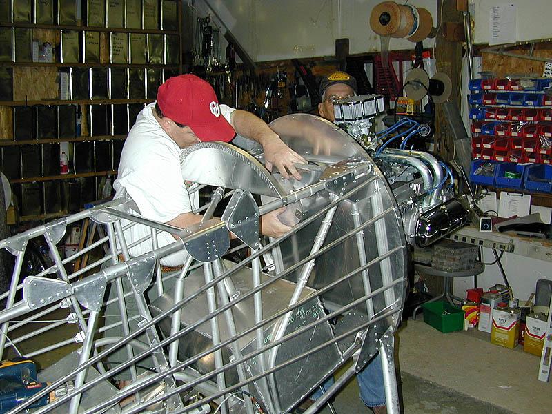 1aaaDSCN0339.jpg - Working on the starter cover.