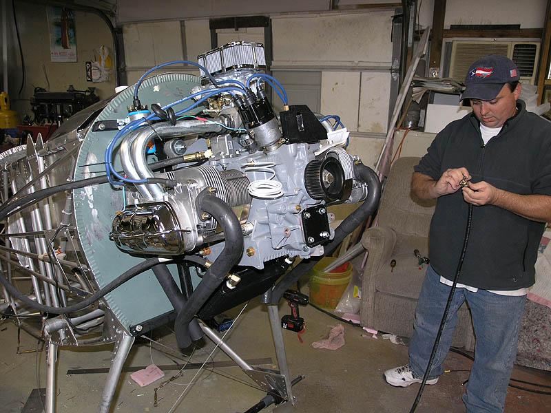 1aaaPA190730.jpg - Todd working on fuel lines.