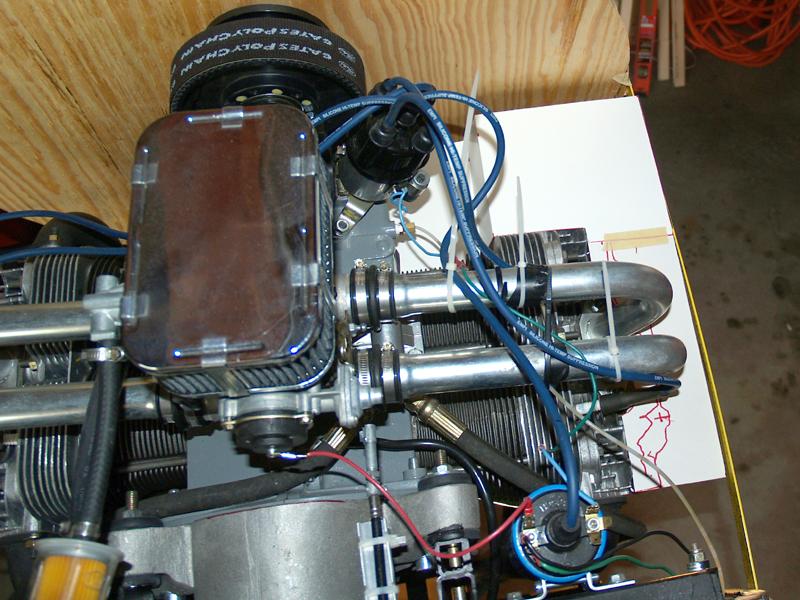 PC100658.JPG - Engine baffling templates.